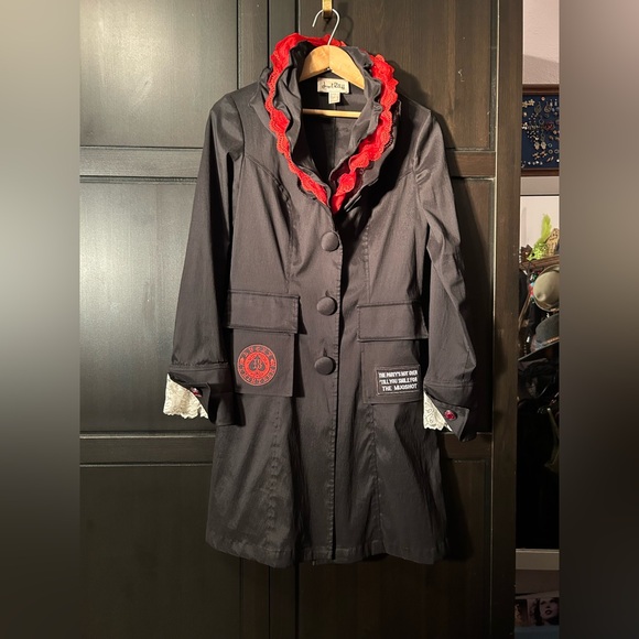 # 139  Sexy, grunge, rock and roll Mötley Crüe Handcrafted coat - Picture 15 of 17